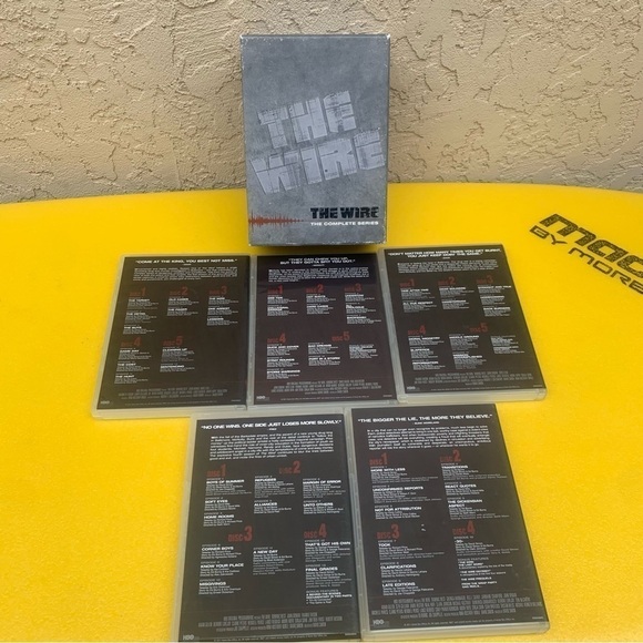 The Wire Complete Series seasons 1-5 HBO 1 2 3 4 5 - Picture 2 of 4